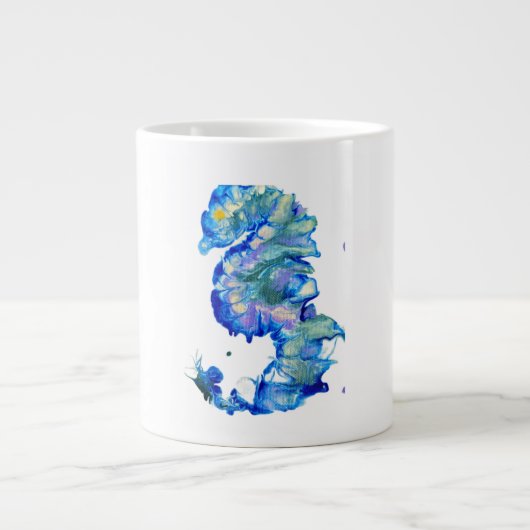 Seahorse Extra Grote Beker (Voorkant)