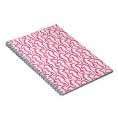Seahorse Frolic notebook - Roze Notitieboek (Rechterzijde)