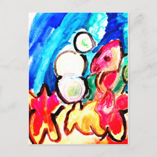 Seahorse fun briefkaart