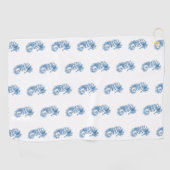 Seahorse golfhanddoek (Horizontaal)