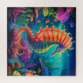 🐙 Seahorse Guardian Puzzle (Horizontal)