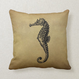 Seahorse Illustratie Kussen