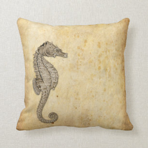 Seahorse Illustratie Kussen
