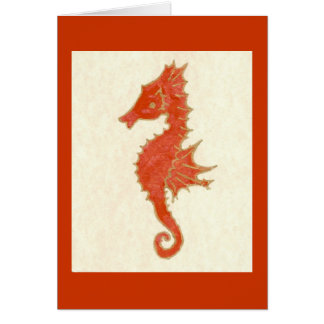 SEAHORSE IN HET ORANJE