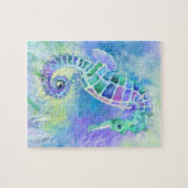 Seahorse Jigsaw Puzzle Merveilleuse Vie Sous-marin (Horizontal)