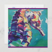 Seahorse Kaart (Voorkant / Achterkant)