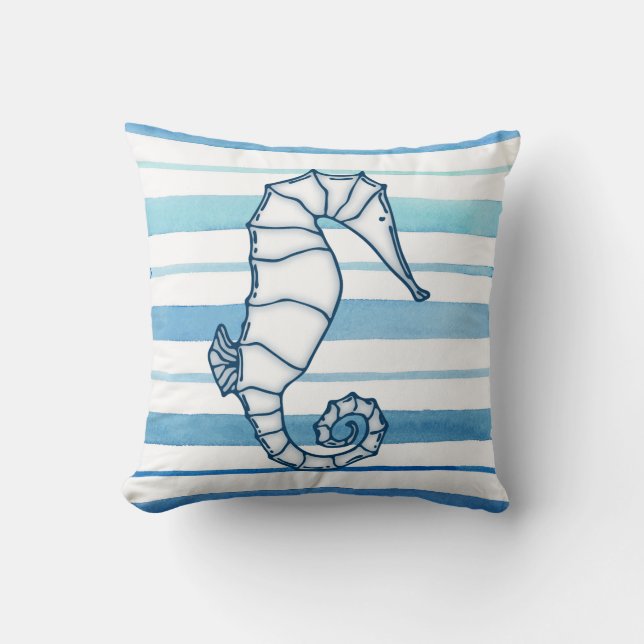 Seahorse Kussen (Voorkant)