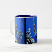 Seahorse Magic Tweekleurige Koffiemok (Voorkant links)