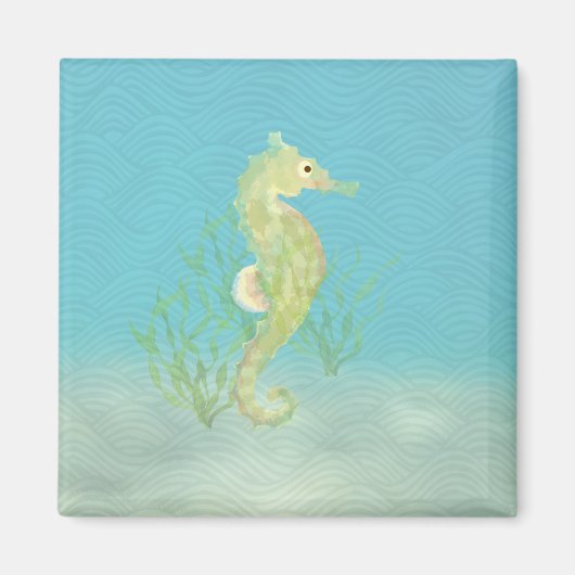 Seahorse Magnet Magneet (Voorkant)