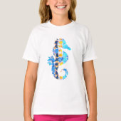Seahorse meisjes T-shirt (Voorkant)