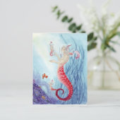 Seahorse merBaby's! Briefkaart (Staand voorkant)