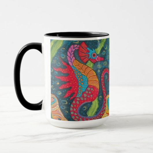 Seahorse Mug (Gauche)
