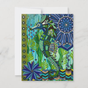 Seahorse Notitiekaartje