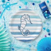 Seahorse Papieren Bordje (Feest)