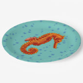Seahorse Papieren Bordje (Gekanteld)