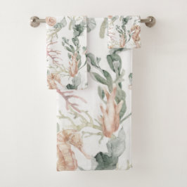 Seahorse Pattern Bad Handdoek