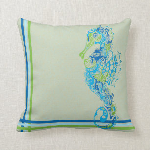 Seahorse Pillow Design Kussen