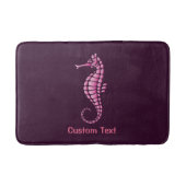 Seahorse Pink Badmat (Voorkant)