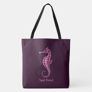 Seahorse Pink Draagtas