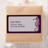 Seahorse Pink Etiket (Insitu)