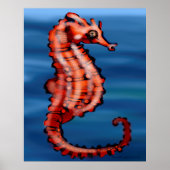 Seahorse Poster (Voorkant)