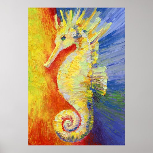 Seahorse Poster (Voorkant)