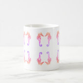 Seahorse rêve rose Mug (Centre)
