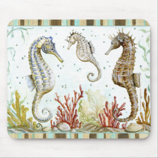 Seahorse Sanctuary van Kate McRostie Muismat
