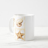 Seahorse Seashells Aquatic Life Mugs (Devant gauche)
