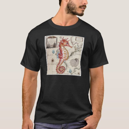 Seahorse Shabby T-shirt (Voorkant)