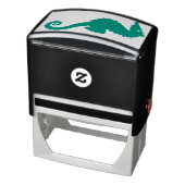 Seahorse silhouette  zelfinktende stempel (Product)