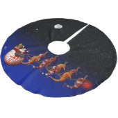 Seahorse Sleigh Kerstboom Rok (Gekanteld)