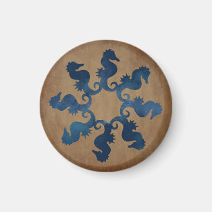 Seahorse Star Magneet