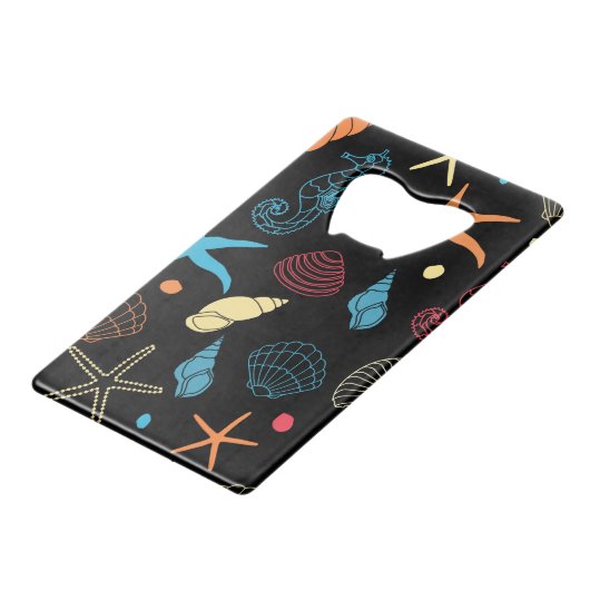 Seahorse Starfish Coquillages Ocean Life (Dos Angle)