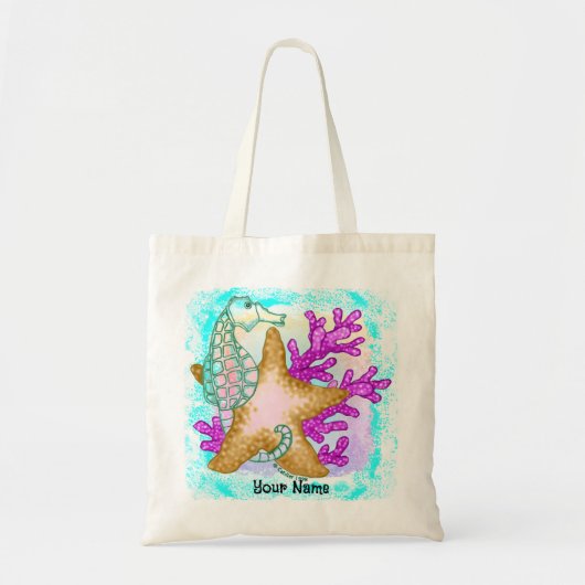 Seahorse starfish Friends Tote Bag (Voorkant)