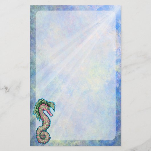 Seahorse Stationery Briefpapier (Voorkant)