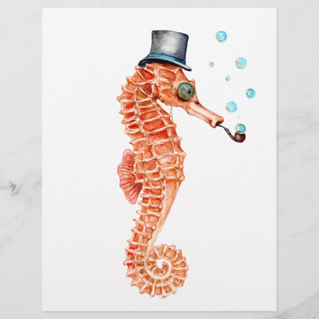 Seahorse Steampunk (Voorkant)