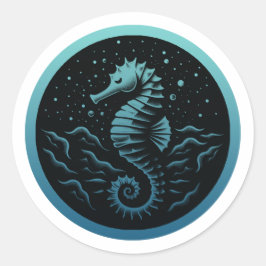 Seahorse sticker