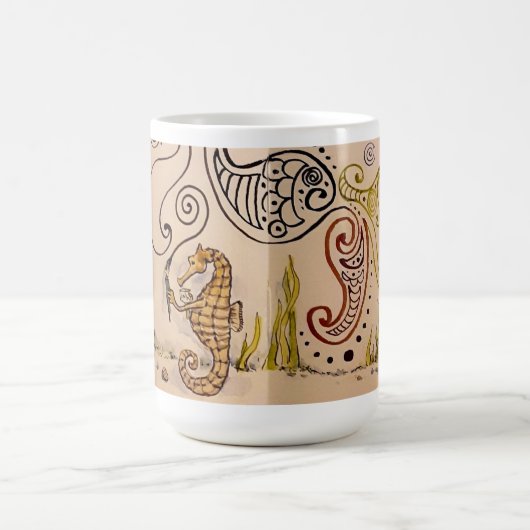 Seahorse Swirl Mok (Center)