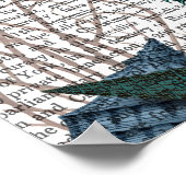 Seahorse trio met Wings Poster (Hoek)