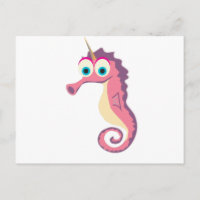 Seahorse Unicorn Cute