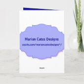 Seahorse Vaderdag Kaart (Achterkant)