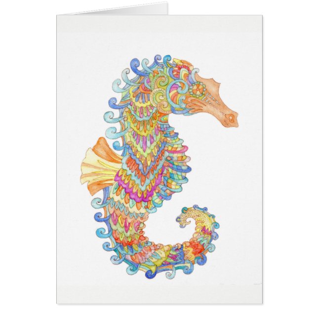 Seahorse viert carnaval (Voorkant)