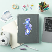 Seahorse Vinyl Sticker (iPad Cover)