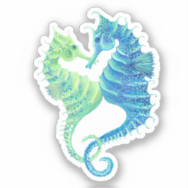 Seahorse Vinyl Sticker