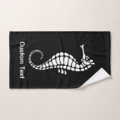 Seahorse White (Serviette à main)
