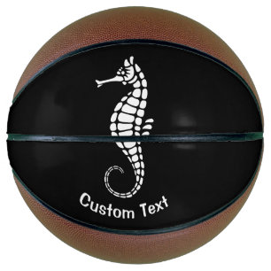 Seahorse White Basketbal