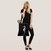 Seahorse White Draagtas (Op model)