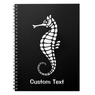 Seahorse White Notitieboek