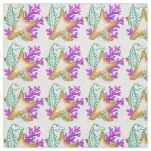 Seahorse Zee Friends Stof